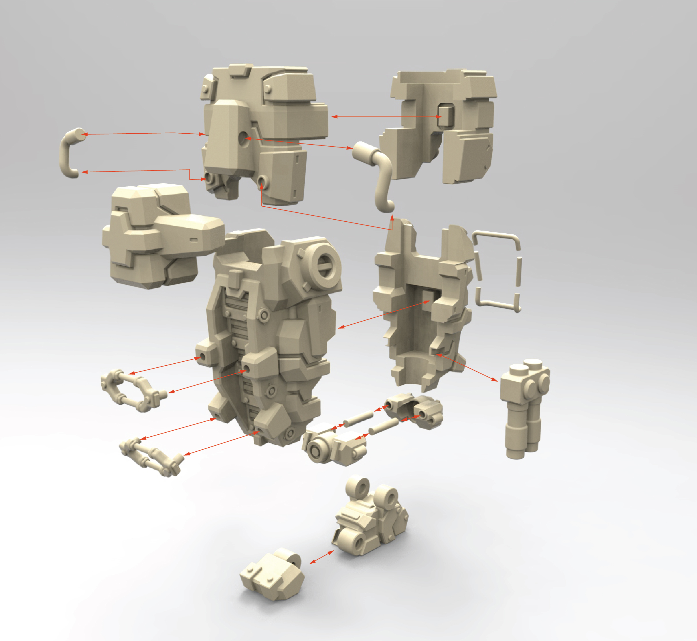 Optimus Prime, robot da assemblare